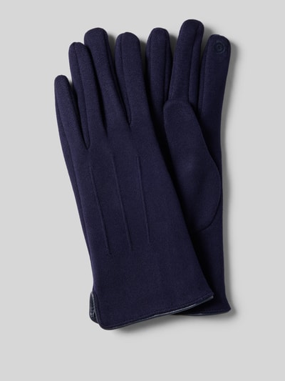 EEM Handschoenen met deelnaden Marineblauw - 1