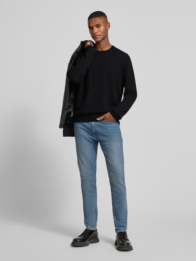 CK Calvin Klein Strickpullover aus reinem Kaschmir Black 1