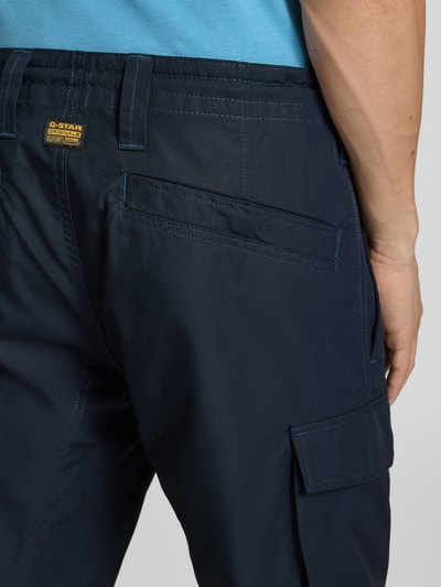 G-Star Raw Regular Fit Cargoshorts mit Gesäßtaschen Modell 'Core' Marine 3