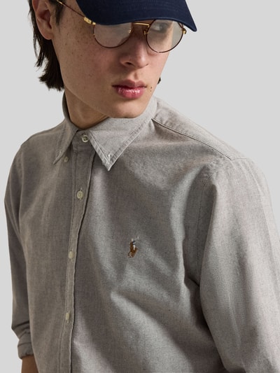 Polo Ralph Lauren Regular Fit Freizeithemd aus reiner Baumwolle Mittelbraun 3