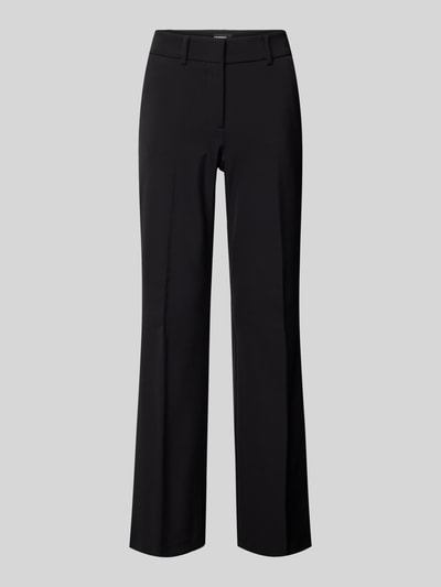 Cambio Flared Cut Hose mit Bügelfalten Modell 'FRANCE' Black 1