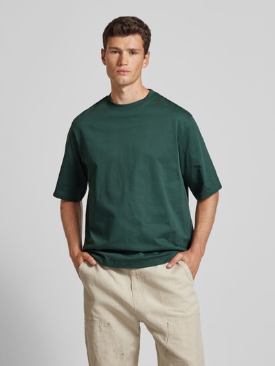 Only & Sons Oversized T-shirt met ronde hals, model 'MILLENIUM' Donkergroen - 4