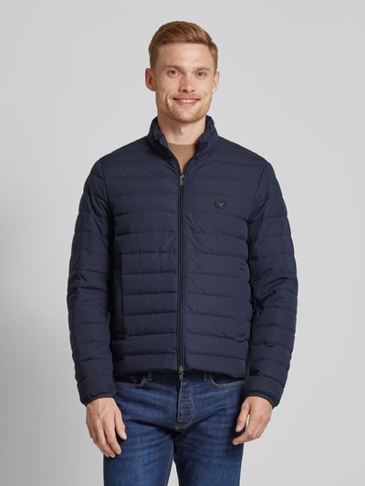 Emporio Armani Steppjacke mit Label-Patch Marine 4