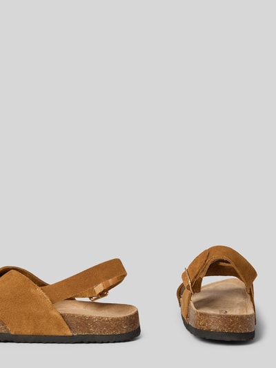 Only Sandalen in Wildlederoptik Modell 'AVA' Cognac 2