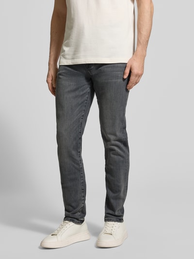 Tommy Hilfiger Slim Fit Jeans aus Baumwoll-Mix Modell 'BLEECKER' Mittelgrau 4