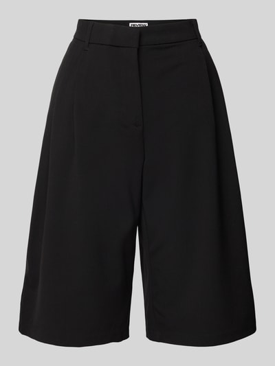 Review Loose Fit Shorts mit Bundfalten Black 2