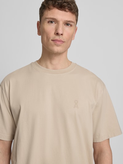 ARMEDANGELS relaxed fit T-shirt van pure biologisch katoen model 'ICONIC Å MAARKOS' Zand - 3