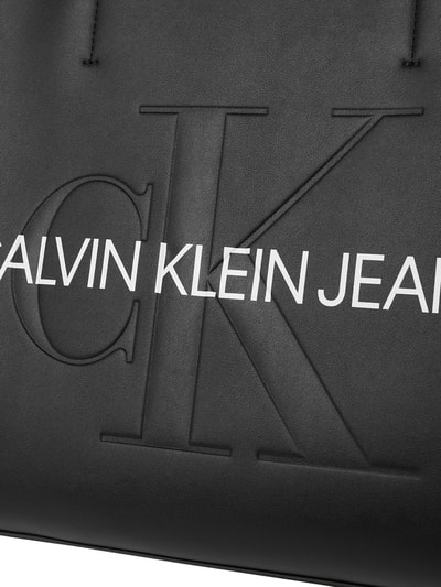 Calvin Klein Jeans Shopper mit Logo-Prägung  Black 2