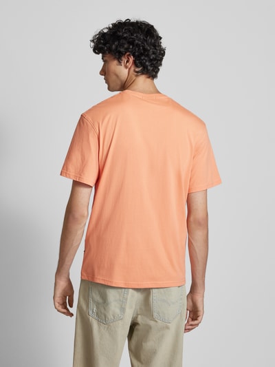 Jack & Jones T-Shirt mit Label-Print Modell 'ARUBA' Apricot 5