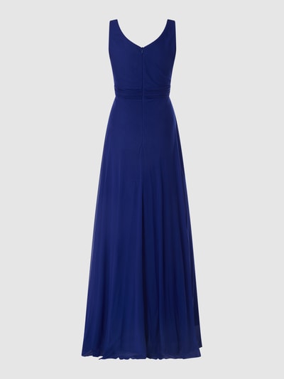 TROYDEN COLLECTION Abendkleid aus Mesh  Royal 3