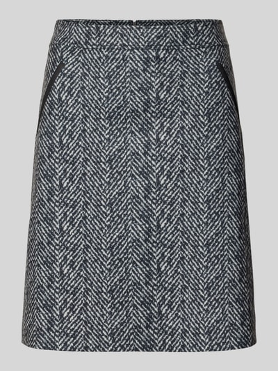 Christian Berg Woman Spódnica o długości do kolan z zamkiem błyskawicznym Czarny 2