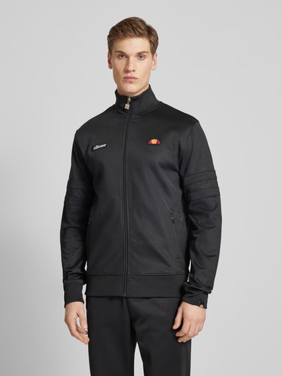 Ellesse Sweatjacke mit Stehkragen Modell 'PALMINTERI' Black 4