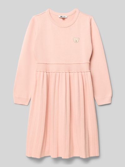 Steiff Strickkleid mit Motiv-Stitching Rosa 1