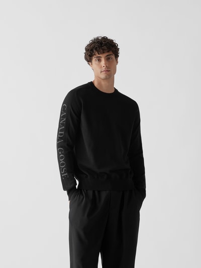 Canada Goose Pullover mit Rundhalsausschnitt Schwarz 4