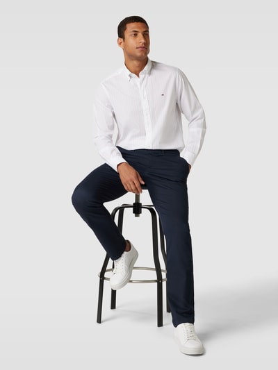 Tommy Hilfiger Koszula biznesowa ze wzorem na całej powierzchni Biały 1