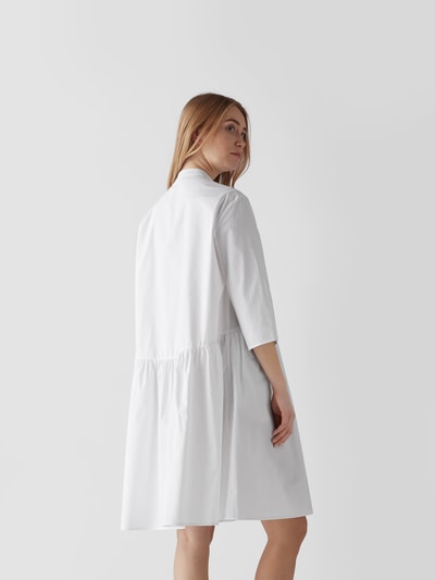 Lu Li Lina Blusenkleid im Oversized-Look Weiß 5