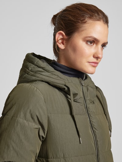 Only Płaszcz pikowany z kapturem model ‘DOLLY’ Khaki 3