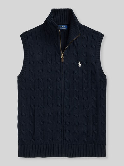 Polo Ralph Lauren Regular Fit Weste aus reiner Baumwolle Marine 2