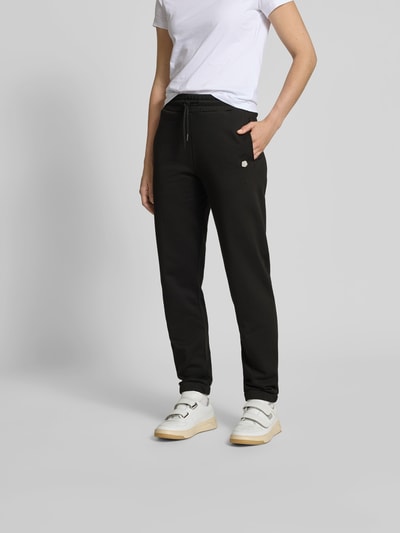 Kenzo Sweathose mit Logo-Applikation Black 4