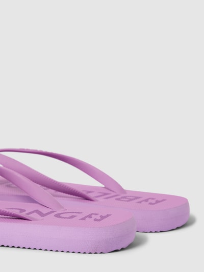 Billabong Teenslippers met labeldetail, model 'SUNLIGHT' Lila - 2