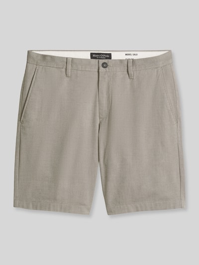 Marc O'Polo Regular Fit Bermuda aus Baumwoll-Elasthan-Mix Modell 'SALO' Mittelgrau 2