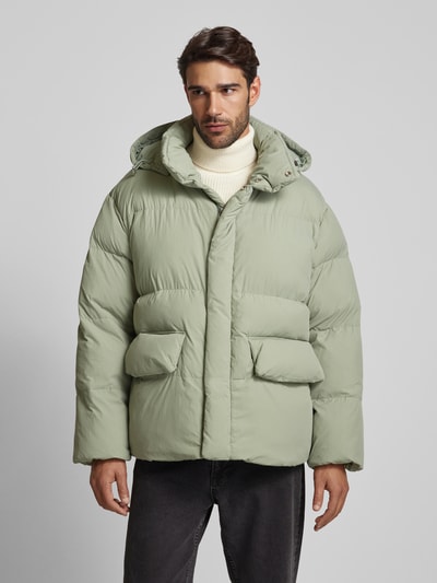 BOSS Steppjacke mit Stehkragen Modell 'Celvie' Mint 4