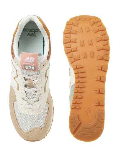 New Balance Sneaker aus Veloursleder und Mesh Modell 'ML574' Sand 4