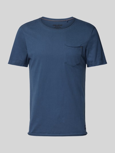 Blend T-Shirt mit Rundhalsausschnittt Modell 'NOEL' Marine 2