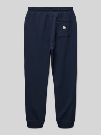 Quiksilver Spodnie dresowe z detalami z logo model ‘AGE OF BLUE’ Granatowy 3
