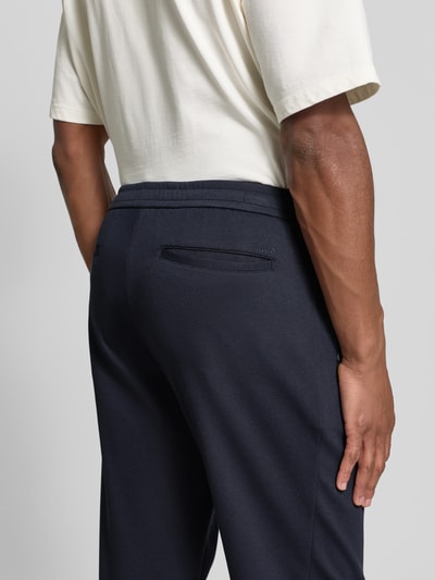 MCNEAL Stoffen broek met achterzakken Marineblauw - 3