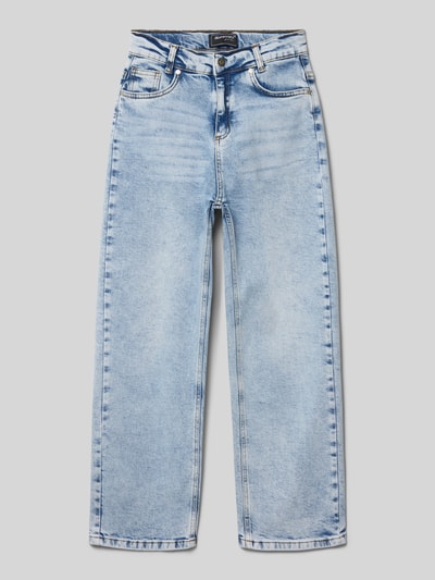 Blue Effect Jeans mit Label-Detail Hellblau 1