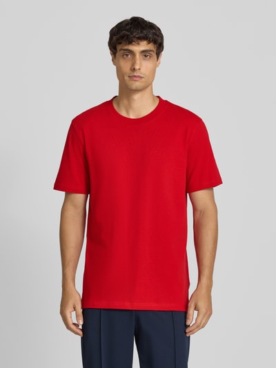 ARMEDANGELS Regular Fit T-Shirt aus reiner Baumwolle Modell 'MAARKOS' Rot 4