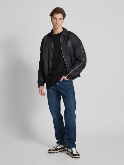 G-Star Raw Straight fit jeans met steekzakken, model 'Mosa' Jeansblauw - 1