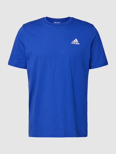 ADIDAS SPORTSWEAR T-Shirt mit Label-Stitching Blau 2