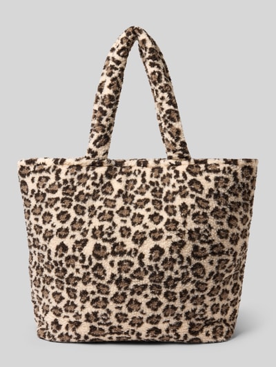 Barts Shopper mit Fleece-Oberfläche Modell 'Bugbane' Offwhite 3
