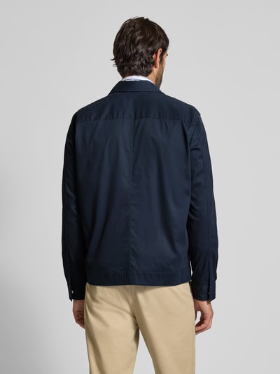 Marc O'Polo Relaxed Fit Overshirt aus Baumwoll-Mix Marine 5