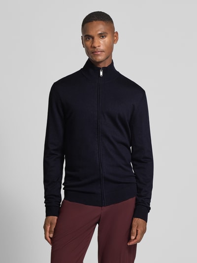 MCNEAL Strickjacke mit Stehkragen Marine 4