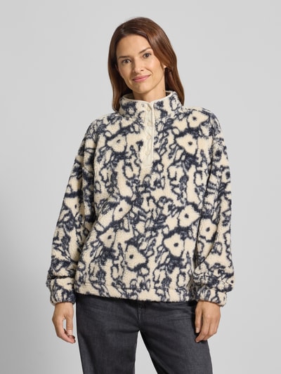 Jake*s Casual Kurtka Sherpa ze stójką Écru 4