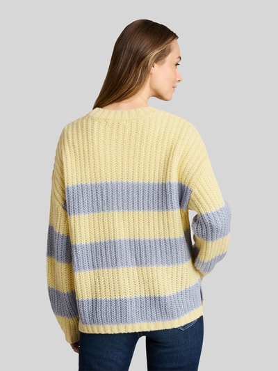 Tom Tailor Denim Relaxed Fit Pullover aus Woll-Mix Hellblau 5
