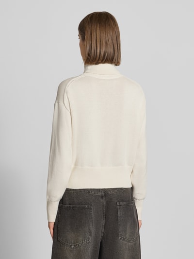 Calvin Klein Jeans Regular Fit Pullover aus reiner Baumwolle Weiss 5