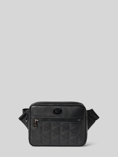 Lacoste Torba na ramię z nadrukiem w monogramy Czarny 1