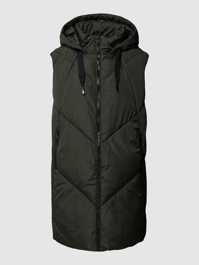 Vero Moda Outdoor Bodywarmer in mouwloos design, model 'BEVERLY' Donkergrijs - 2