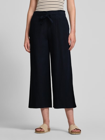 Christian Berg Woman Culotte met elastische band en tunnelkoord Donkerblauw - 4