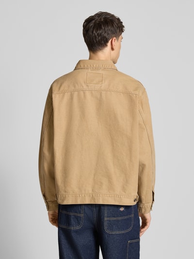 Levi's® Relaxed Fit Hemdjacke mit Brusttaschen Beige 5