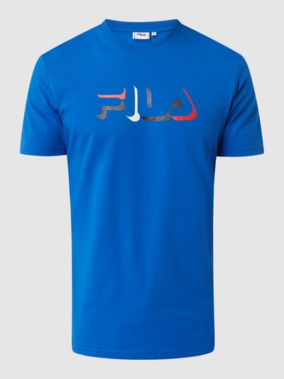 FILA T-shirt van biologisch katoen  Bleu - 2