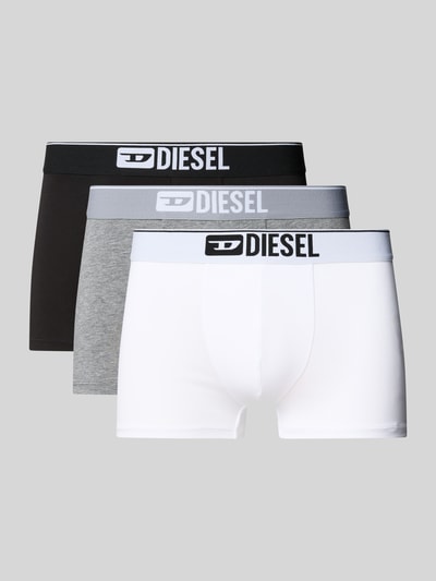 Diesel Trunks mit elastischem Bund im 3er-Pack Mittelgrau 1