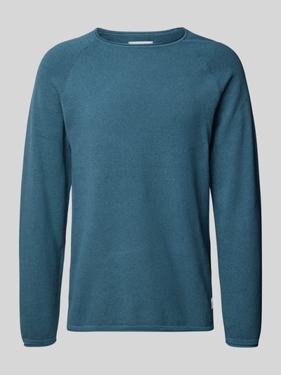 Jack & Jones Strickpullover mit Rundhalsausschnitt Ocean Melange 2