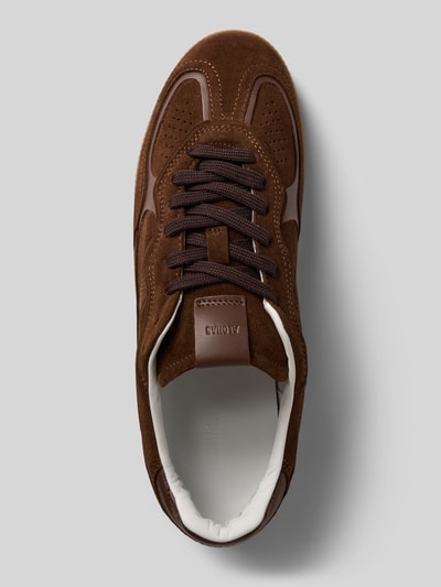ALOHAS Sneaker mit Label-Detail Modell 'Rife' Schoko 3
