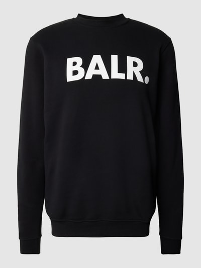 Balr. Sweatshirt met labelprint Zwart - 1