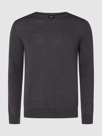 JOOP! Collection Pullover aus Merinowolle Modell 'Denny' Anthrazit 1